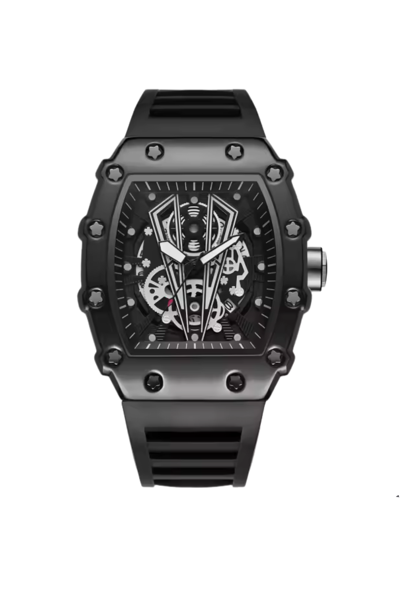 AURENO – Chronographe Prestige Édition Noire | Élégance & Puissance Horlogère